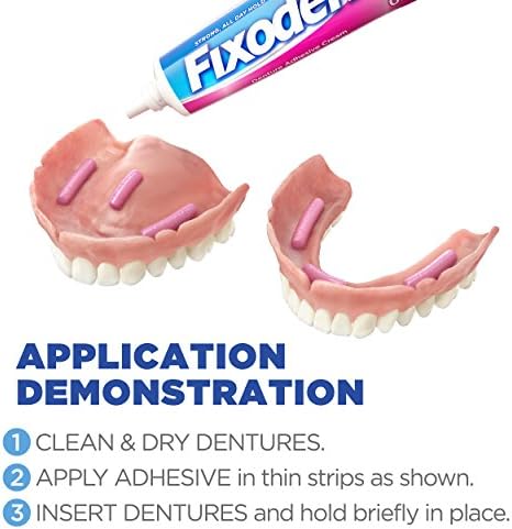 Fixodent 1.4 oz tube with smooth cream dispensing for precise daily application