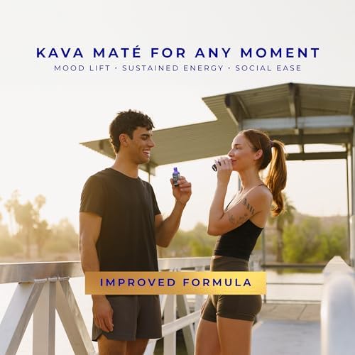 Botanic Tonics Feel Free Kava Mate 12 Pack outer cardboard box containing authentic imported herbal shots