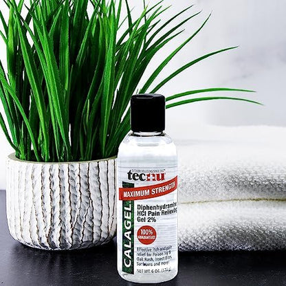 Tecnu Calagel clear antihistamine gel for rash treatment