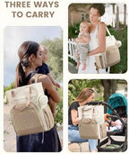 LOVEVOOK diaper bag backpack attached to stroller straps