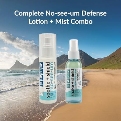 Best Bee Brothers Soothe and Shield insect repellent lotion skin care packaging.