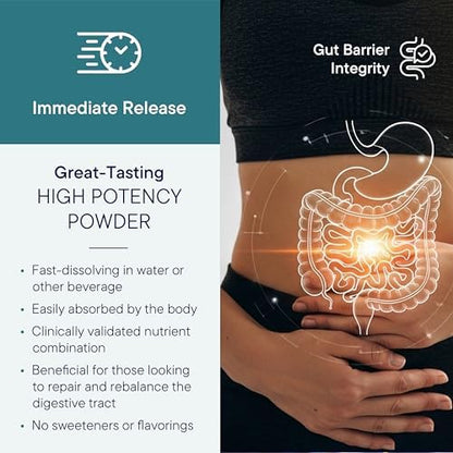 Back of Biotics Research GI Resolve bottle showing ingredients