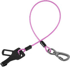 Mi Metty purple 3-in-1 dog car seat belt front view