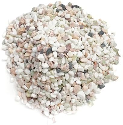 Close up of Consdan StoneCreek natural aquarium river rocks