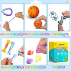 Dr.Kbder transformable fidget spinner and sensory balls set