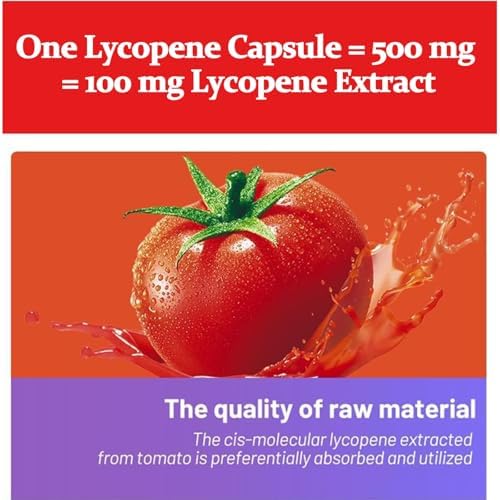 Upondata organic complex lycopene bottle showing gluten free seal