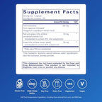 Pure Encapsulations Resveratrol Extra supplement facts nutrition label