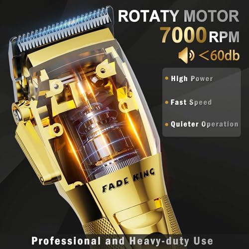 FADEKING T blade beard trimmer precision head for zero gapped detail lining