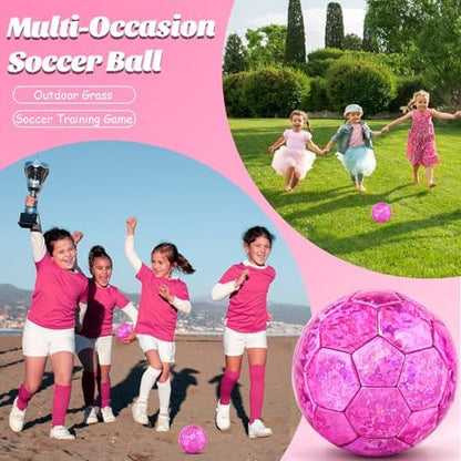 DLUGOPIS waterproof PVC leather toddler soccer ball showing detailed stitching and premium construction.