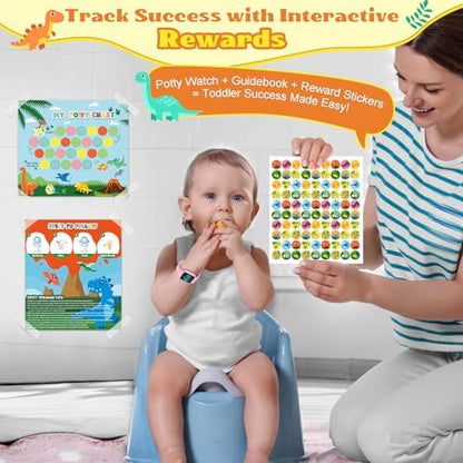 Vtaige potty training kit components with magnetic charger