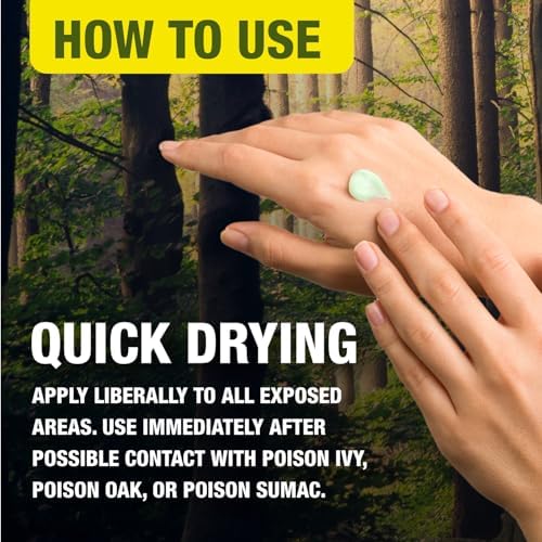 Non greasy water based poison ivy treatment lotion with aloe vera by CoreTex