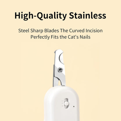 Close up of stainless steel blade on Pakeway grooming tool