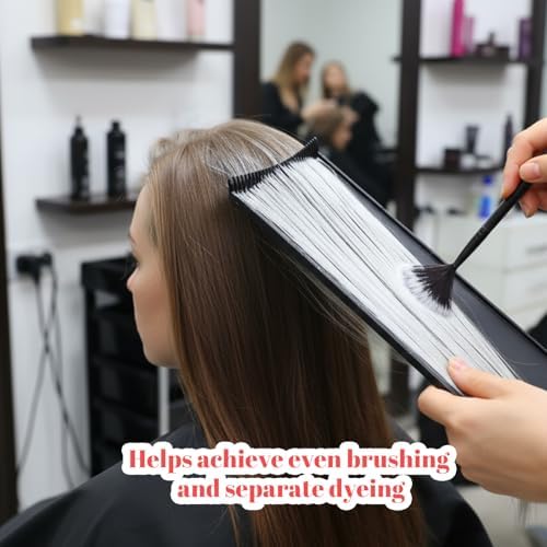 Set of two black balayage boards for professional highlighting.