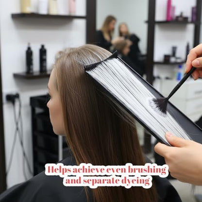 Set of two black balayage boards for professional highlighting.