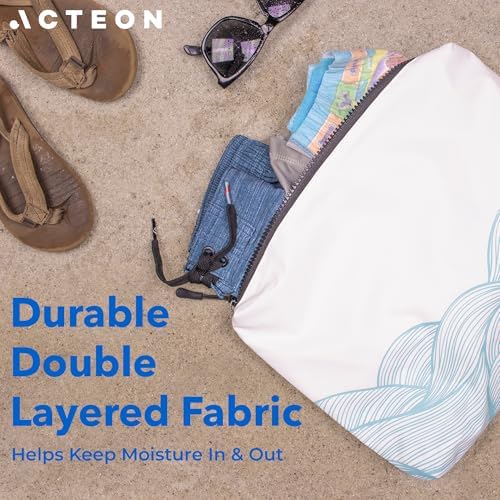 Acteon travel bag used for gym clothes