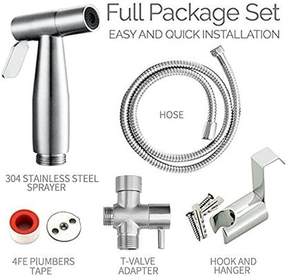 Orangehome bidet kit installed on a toilet tank