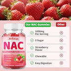 Family-friendly adult and kids NAC gummies product lifestyle shot