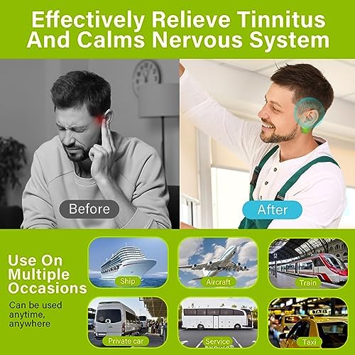 Side profile of Airuntech Tinnitus Relief Patches packaging container