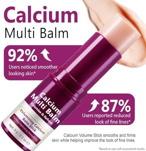 Dr Melaxin cemenrete calcium volume multi balm being applied directly to the neck area for wrinkle care