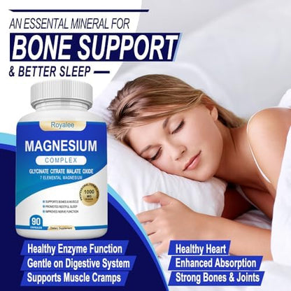 Royalee magnesium complex for bone and muscle support