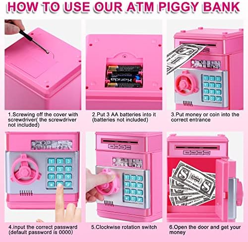 GuDoQi electronic ATM bank packaging box for kids birthday gifting