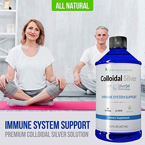 Doctor Recommended 16 fluid ounce mineral supplement bottle profile