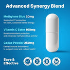 PureNutra Ultimate Methylene Blue capsules capsule size and texture
