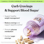 Lemme Curb capsules bottle back label showing supplement facts and ingredients