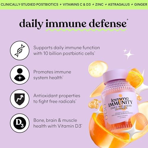 Sweet orange vegetarian gummies with 2000 IU Vitamin D3 and Zinc by Lemme