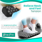 Ymapinc stainless steel tool demonstrating facial massage use