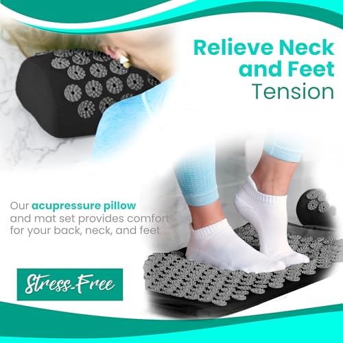 Handheld manual massager for neck and shoulder pain