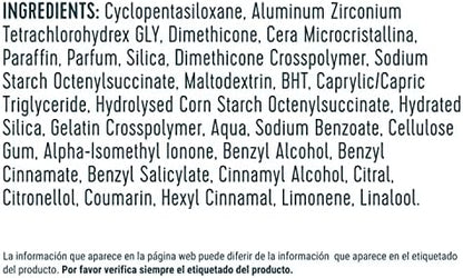 Authentic USA imported Rexona 96 hour anti perspirant cream product packaging details