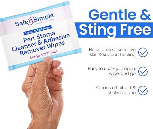 Authentic USA imported Safe n' Simple adhesive remover packaging.