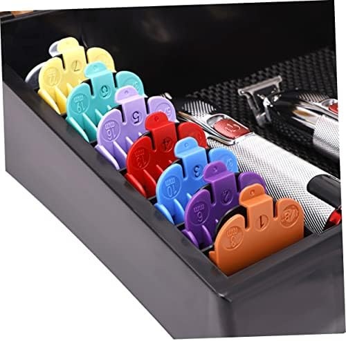 Broleo portable haircut station trimmer keeper measuring thirty-eight centimeters wide on a salon counter.