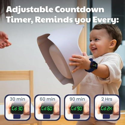 Benny Bradley's Potty Training Watch V4 digital screen display