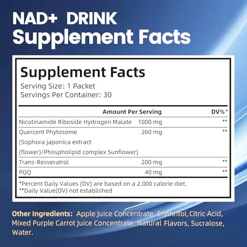 VivoNu 1500mg NAD supplement complete 30 pack retail presentation