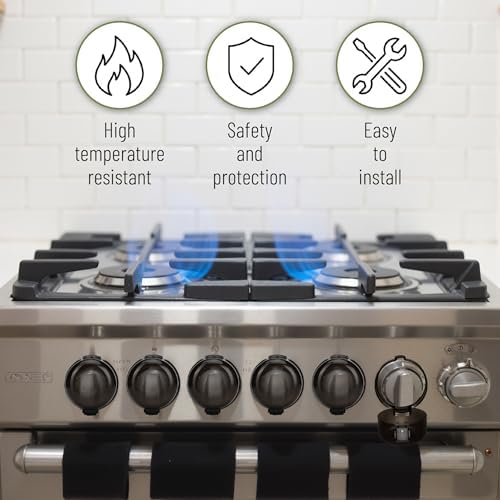 Stove knob safety covers tool free installation