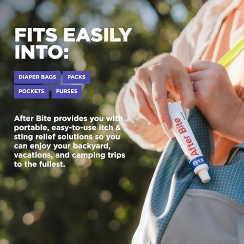 After Bite Kids insect bite relief cream back label drug facts