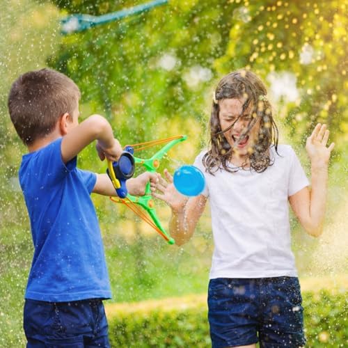 Soulchen lightweight beach and pool slingshot toy emphasizing its portable and ergonomic structure.