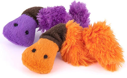 Feline Frenzy Hooti-ful Owls showing the refillable pouch design for organic catnip.