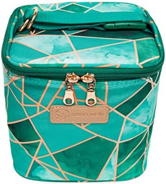 Sarah Wells Cold Gold cooler bag showing mosaic pattern