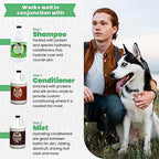 Best Shot Lemon-Aid oatmeal wash for dogs cats and horses side profile