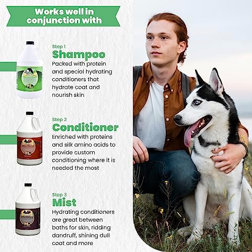 Best Shot Lemon-Aid oatmeal wash for dogs cats and horses side profile