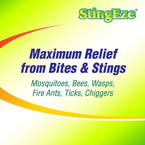 Compact StingEze black dauber for first aid and travel insect protection
