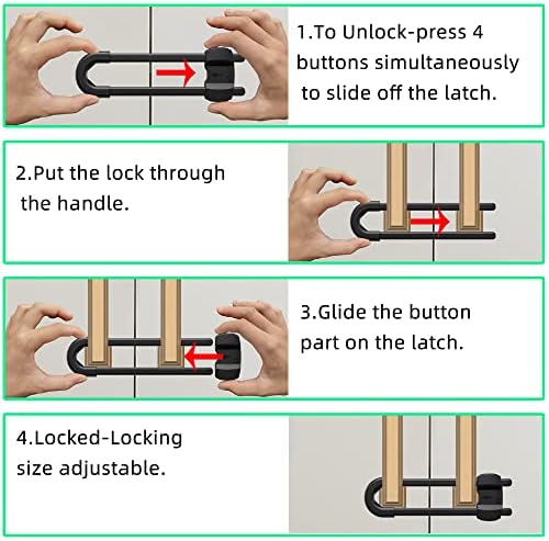 Child safety locks applied to a wardrobe drawer to prevent child access