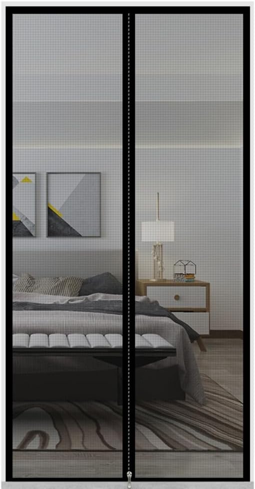 Easy install adhesive screen door for pets