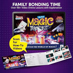Klever Kits 180+ magic set components spread out