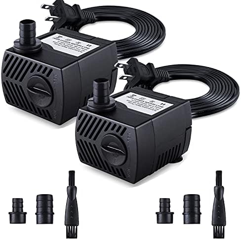 CWKJ water pump dual pack with interchangeable nozzles