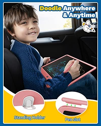 Close up of Tekfun tablet screen showing clear handwriting