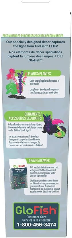 GloFish aquarium LED light stick in packaging